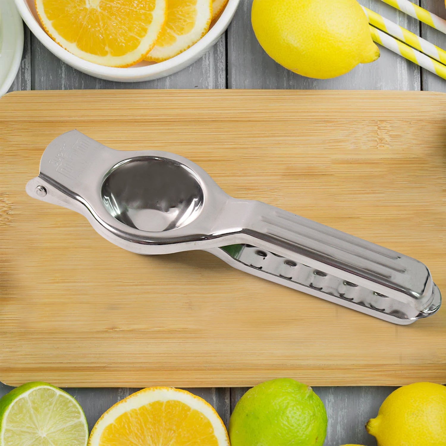 Steel Lemon Hand Press Steel Lemon Hand Press